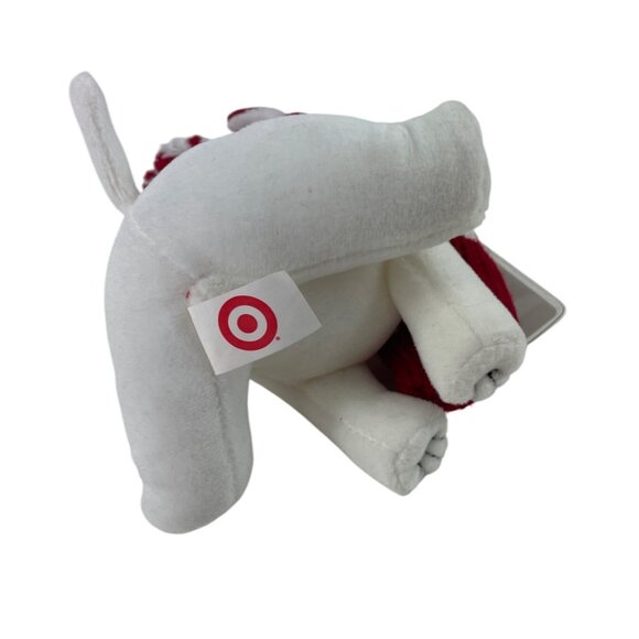 2003 TARGET Dog Plush Bullseye Bull Terrier Stuffed Animal 7" w/Gift Card Holder - Picture 8 of 10